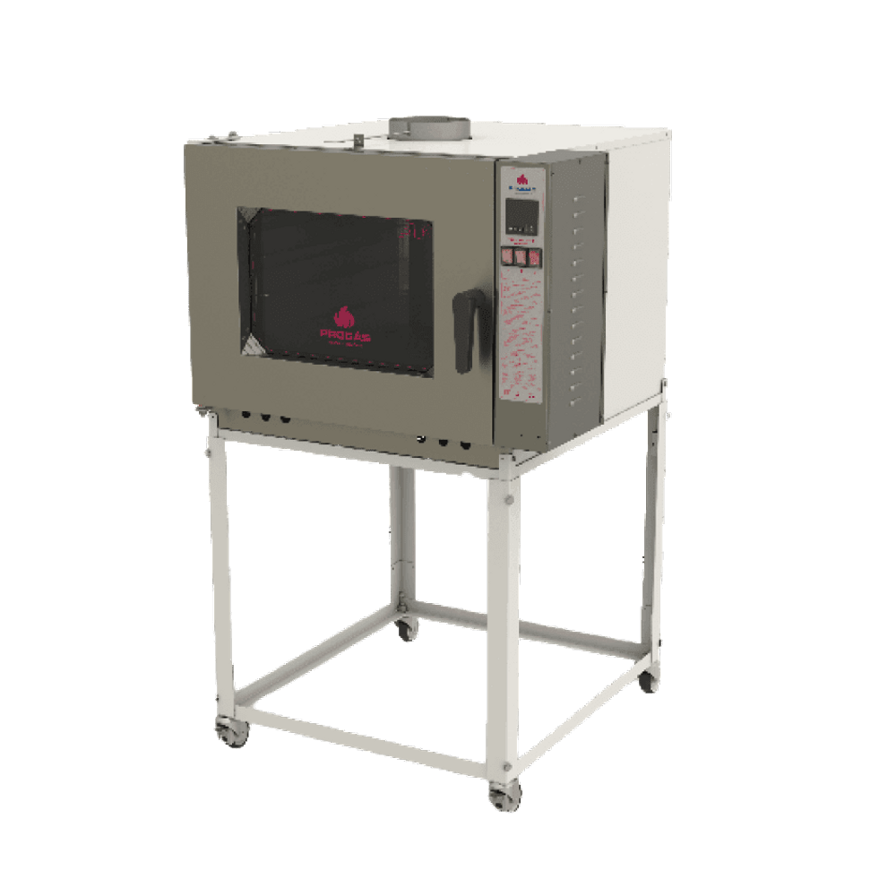 Forno Turbo Elétrico Progás 5 Esteiras Trifásico - 380v - Prp-5000 Ne