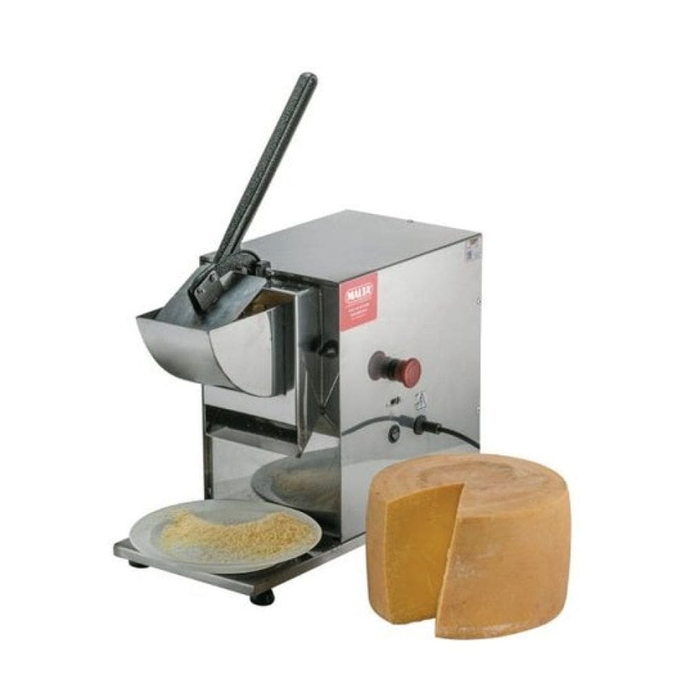 Ralador De Queijo Elétrico Malta Inox Profissional Com 3 Discos-Bivolt