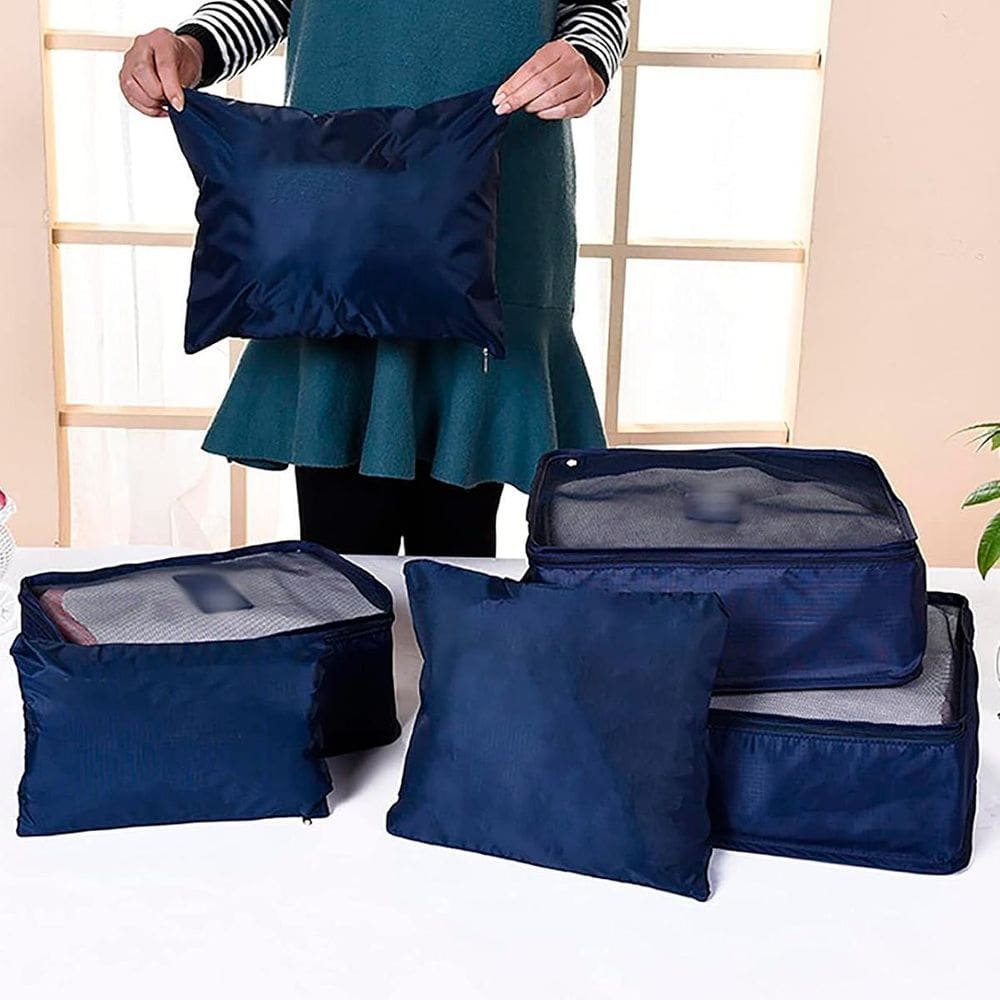 Necessaire Para Viagem Moderna Organiza Peças E Bolsas