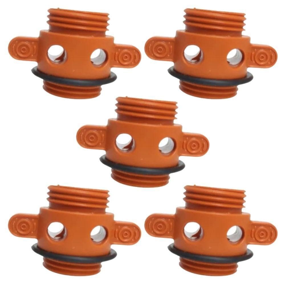 Kit 5 Dreno Bujão Tampão Para Lanchas E Barcos