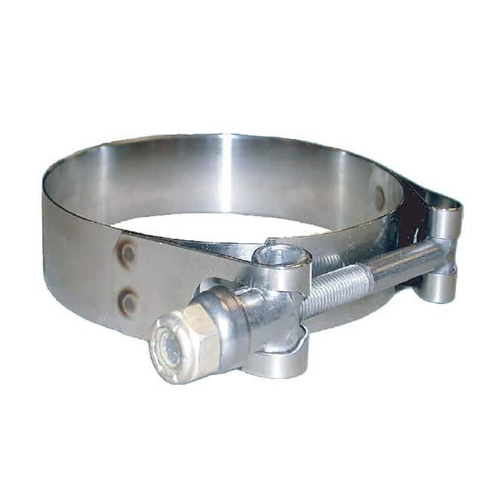 Braçadeira T-Bolt Trident Marine 316 em aço inoxidável com faixa 3/4
