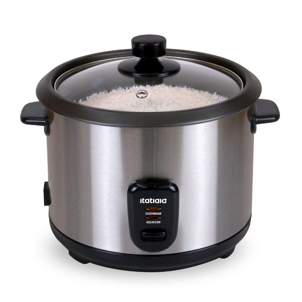 Panela Elétrica Arroz Itatiaia 1,5 Litros 8 Xícaras Inox 220V