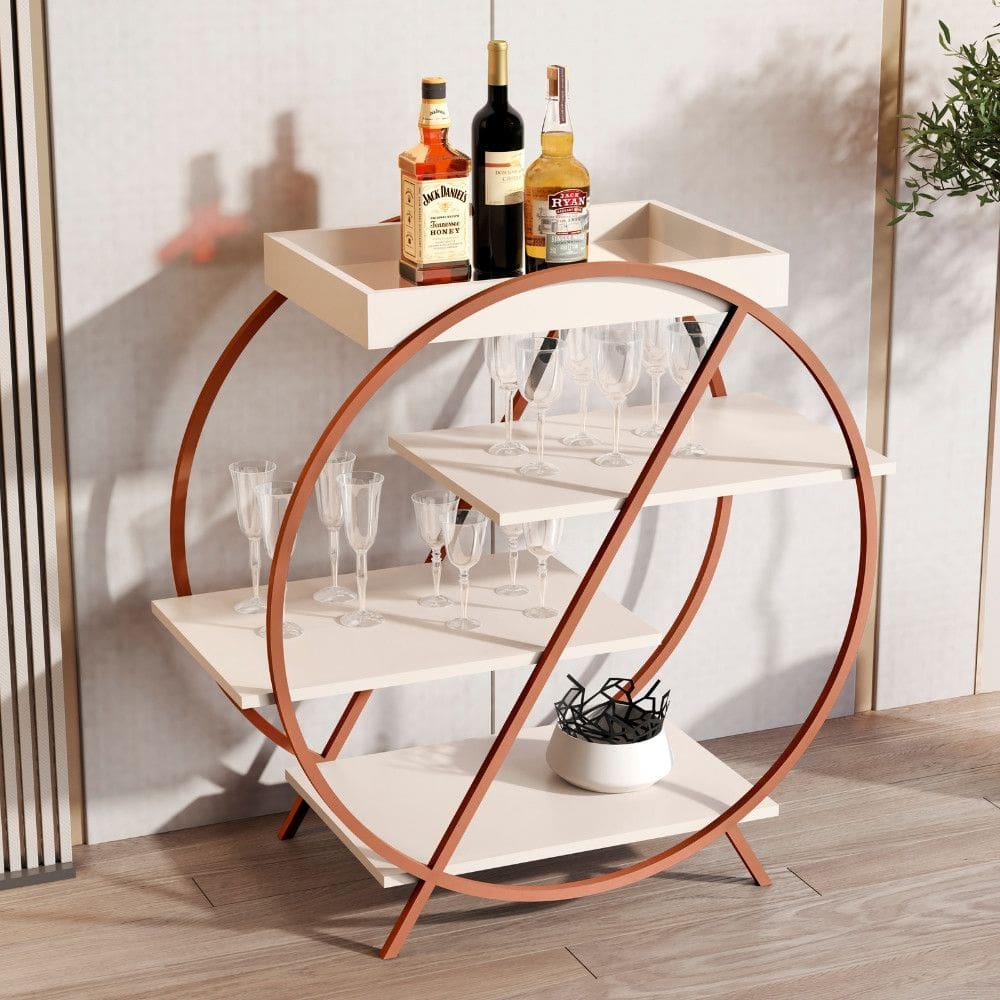 Bar Adega com Pés de Ferro JB 4009 JB Móveis