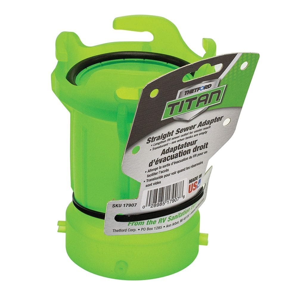 Adaptador de esgoto RV Titan Straight Thetford 17907