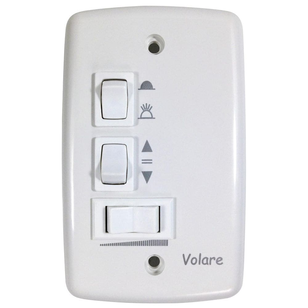 Chave Parede Ventilador Teto Volare Ventax 220V
