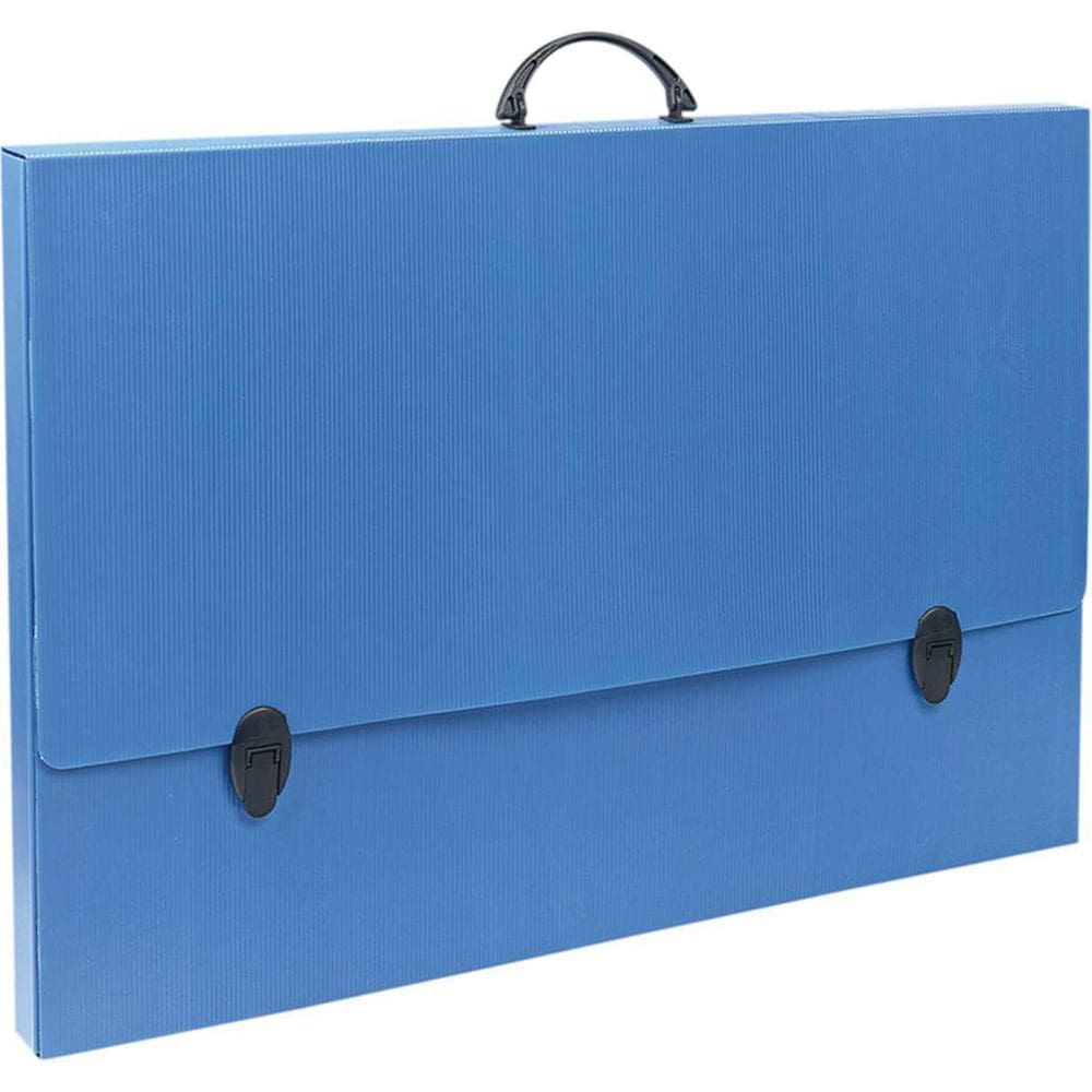 Maleta Novaonda Com Alca A-2 Azul Com Fecho 3,5Cm