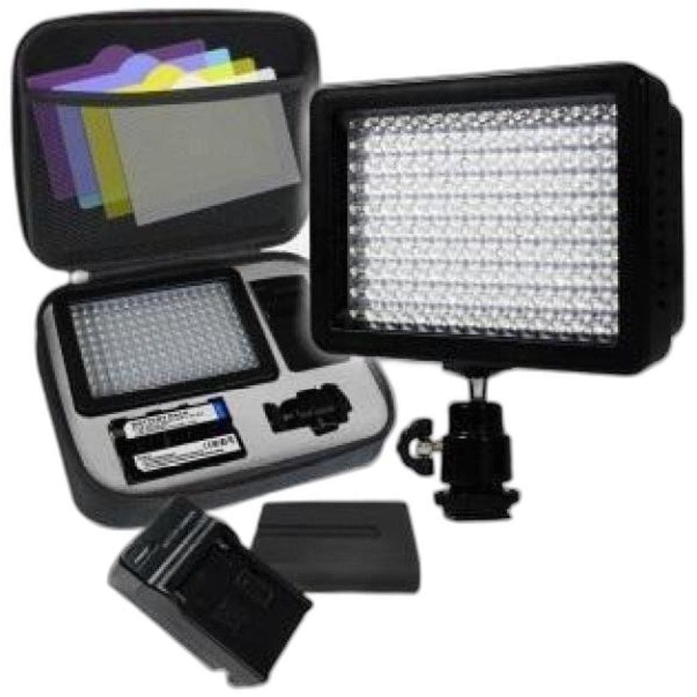 Iluminador De Led Com 160 Leds Dimerizável Kit Limo Agg-1318