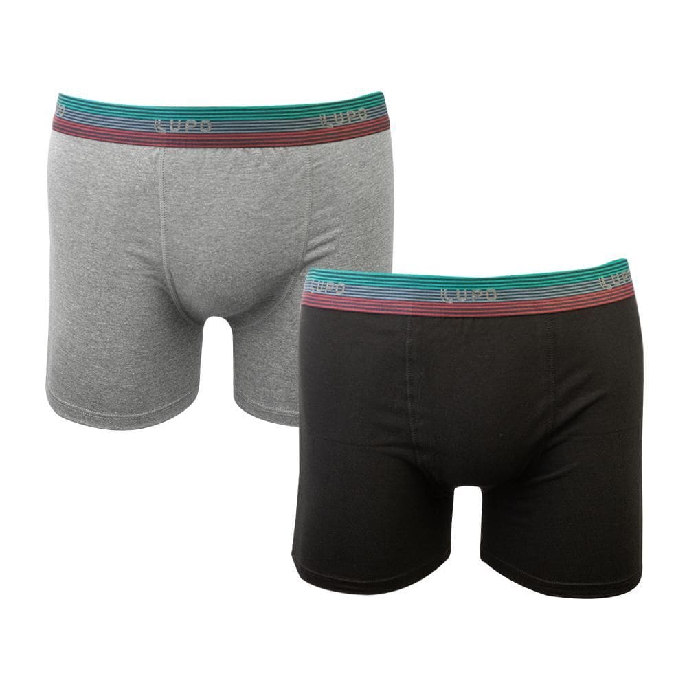Cueca Lupo Boxer Kit c/ 2 00784 CP