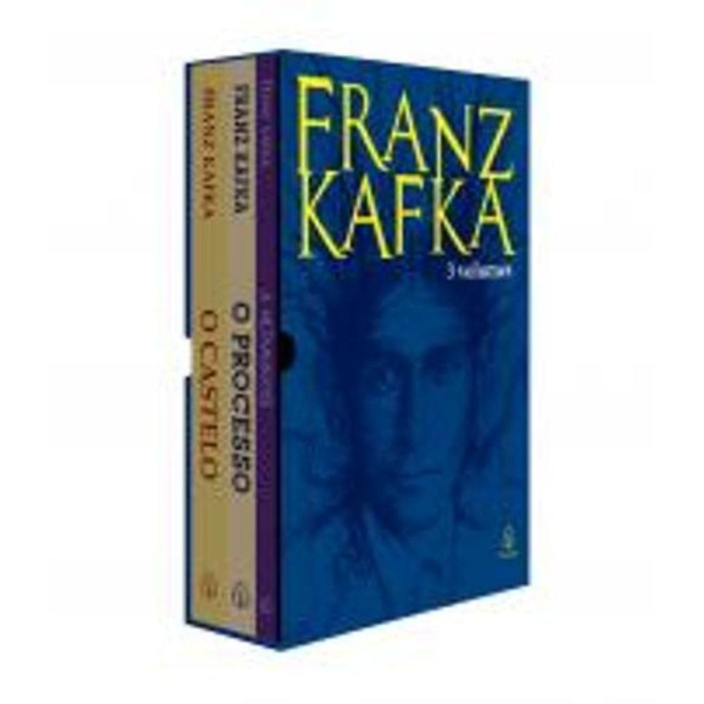 Livro Box Franz Kafka 3 Livros, Bloco Anotacoes