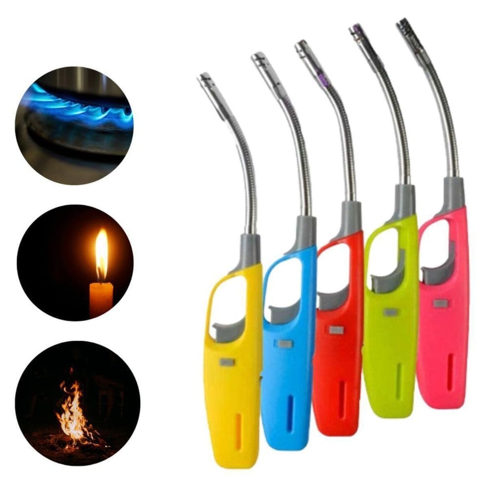 Acendedor Flexivel Recarregavel Fogao Churrasqueira Top