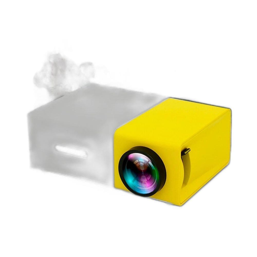 Mini Projetor Portátil Led 1080P 400 600 Lúmens Yg300 Lcd