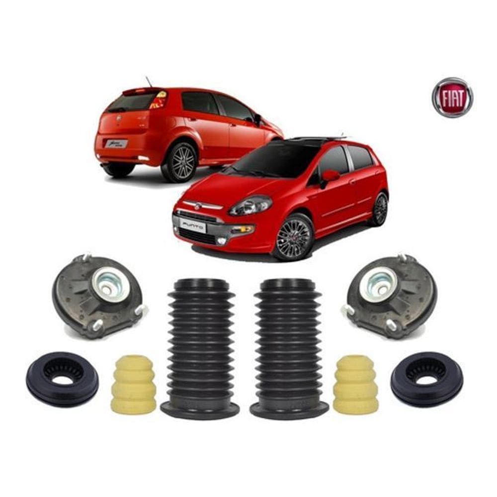 2 Kit Do Amortecedor Dianteiro Completo Punto 2014 2015 2016