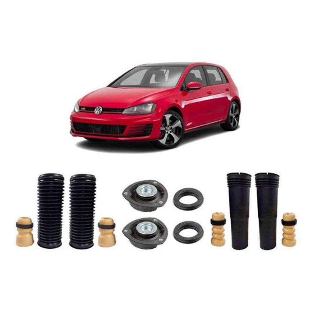 Kit Coxim Rolamento Batente Dianteiro Traseiro Golf 2013/..