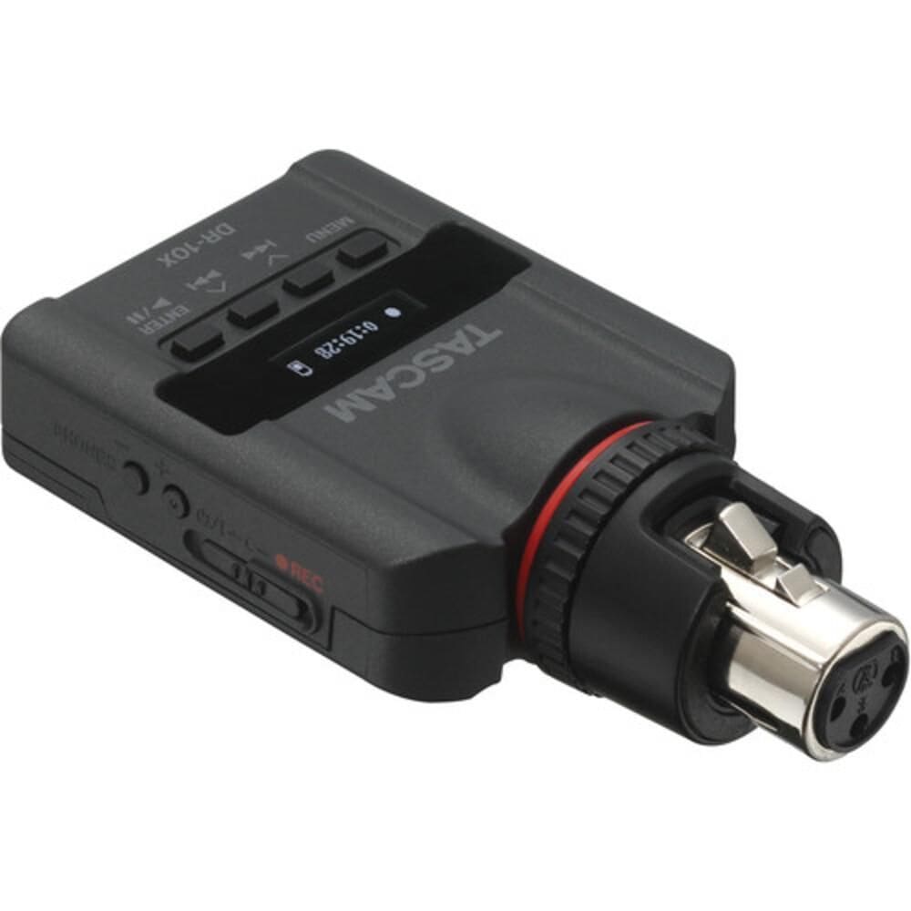 Gravador Tascam Dr-10X De Áudio Micro Plug-On