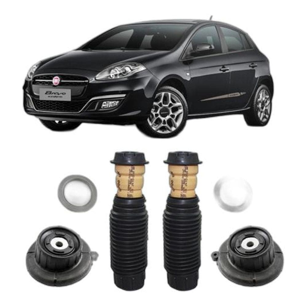Kit Batente Amortecedor Dianteiro Fiat Bravo 2011 2012 2013