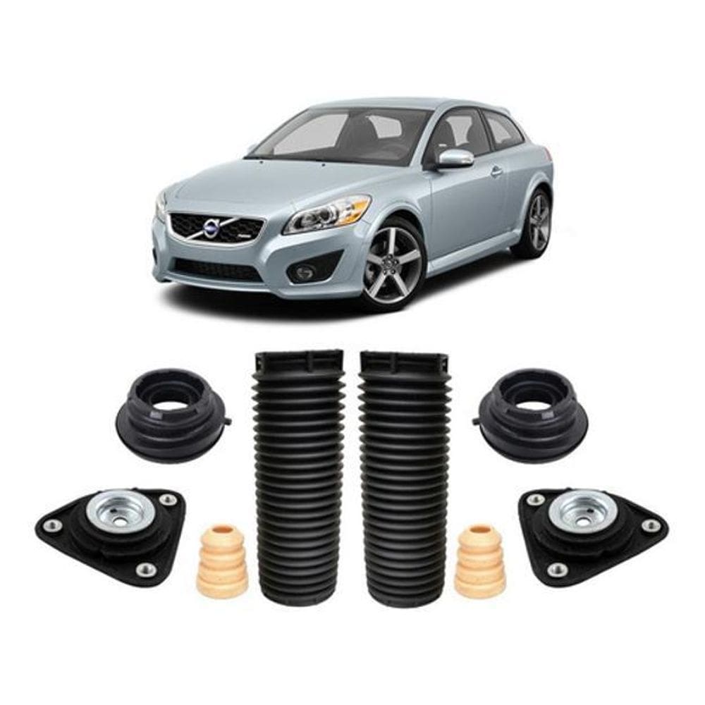2 Kit Do Amortecedor Dianteiro Volvo C30 2007 2008 2009 10