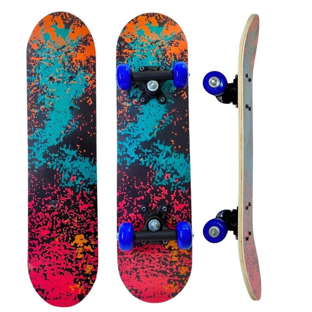 Skate Infantil Shape Em Madeira Estampado 18277