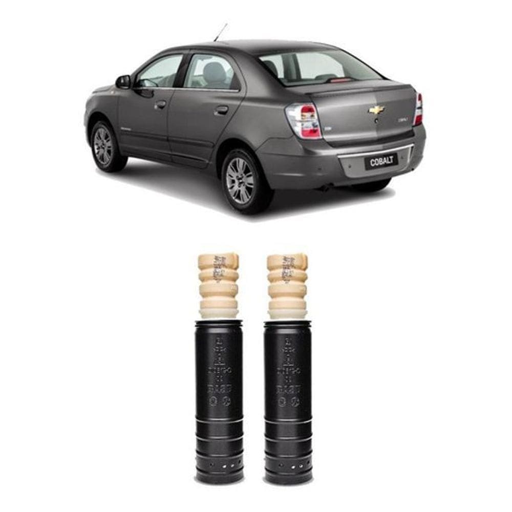 Par Batente Coifa Amortecedor Traseiro Cobalt 2011 2012 2013