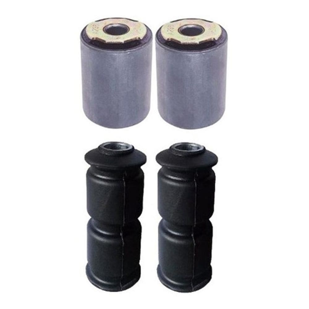 Kit 4 Buchas Do Feixe De Molas Traseiro Fiat Doblo 2006 2008