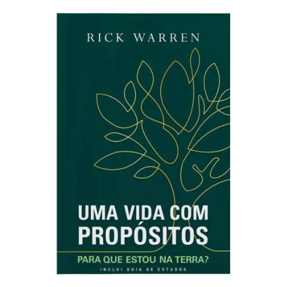 10X Livro Uma Vida Com Propósitos Rick Warren