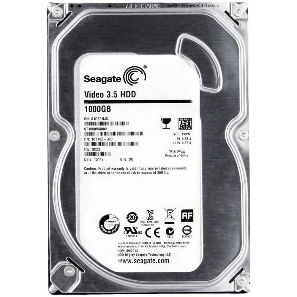 HD Interno Seagate 1TB SATA ST1000VM002 Video 3.5