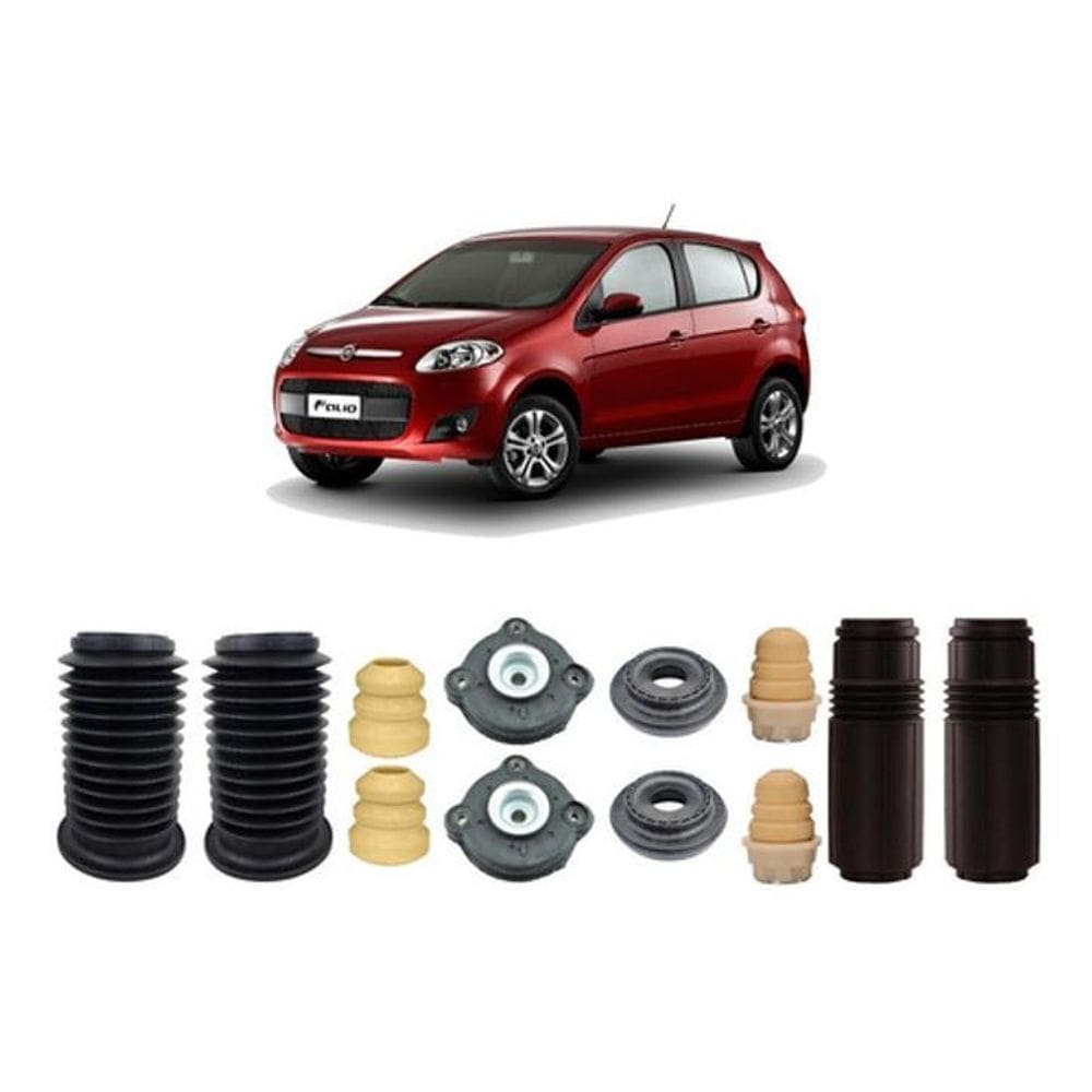 Kit Batente Completo Dianteiro Traseiro Palio 2018 2019 2020