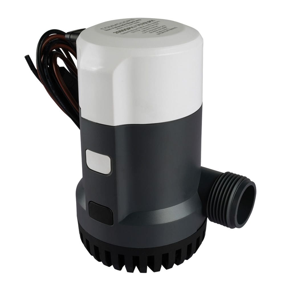 Bomba de esgoto Commodore 2000 GPH não automática 24V