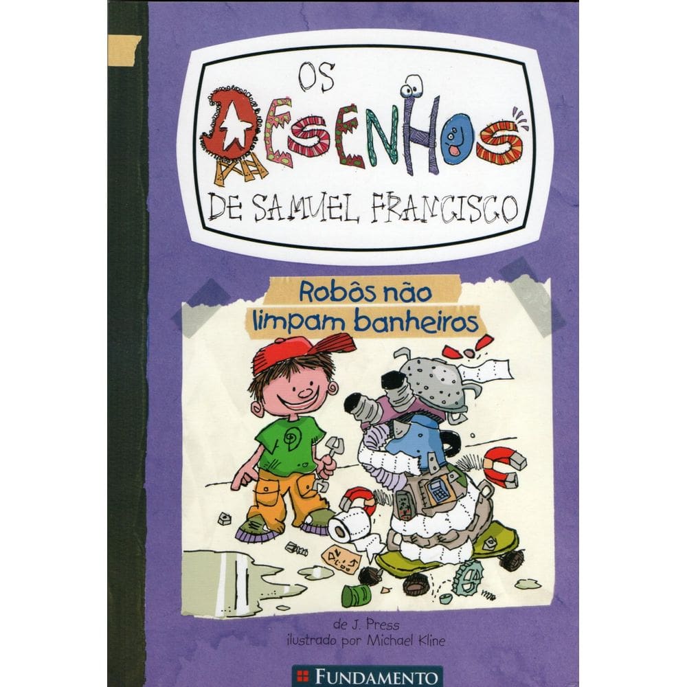 Livro Os Desenhos de Samuel Francisco Robôs não