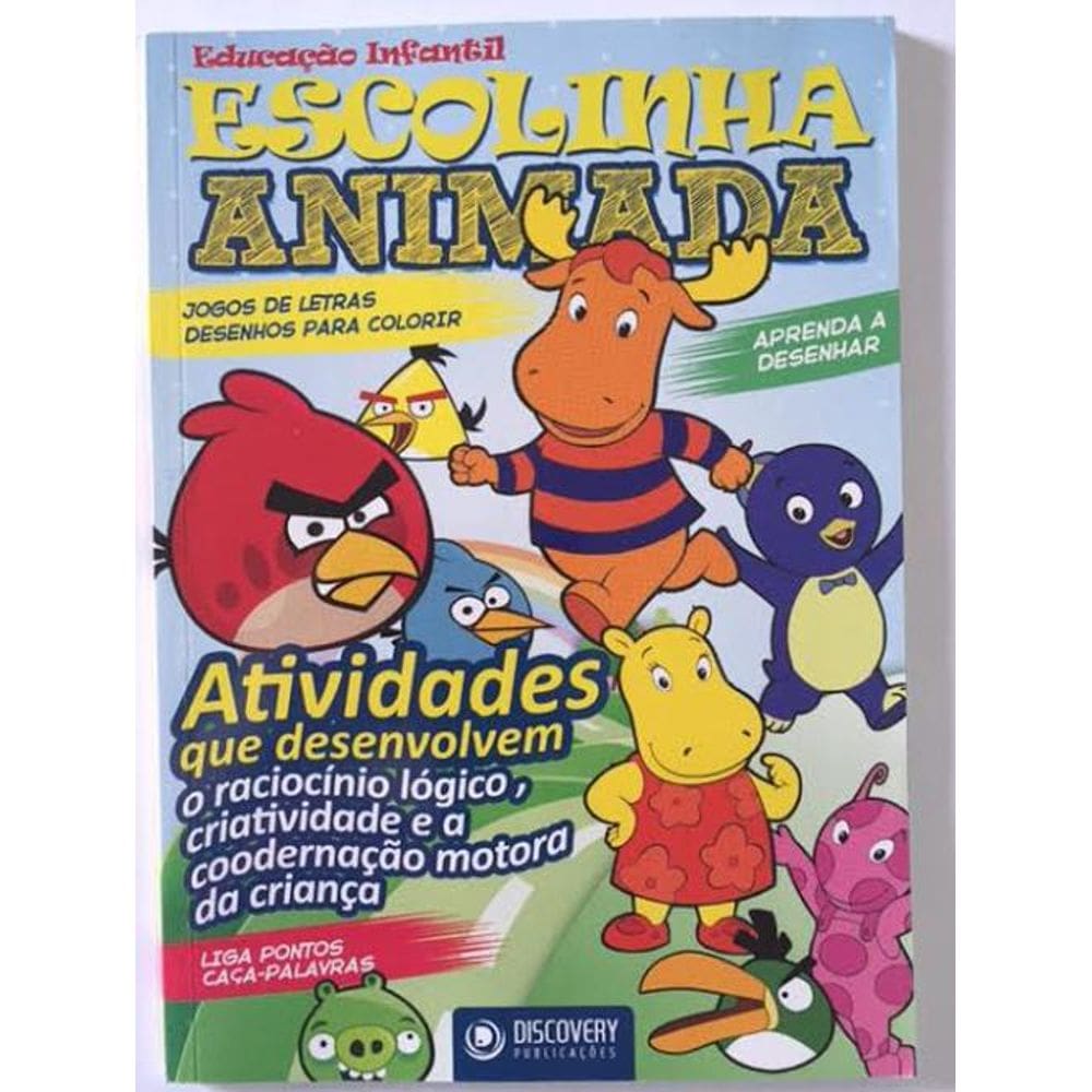 Livro Discovery - Escolinha Animada