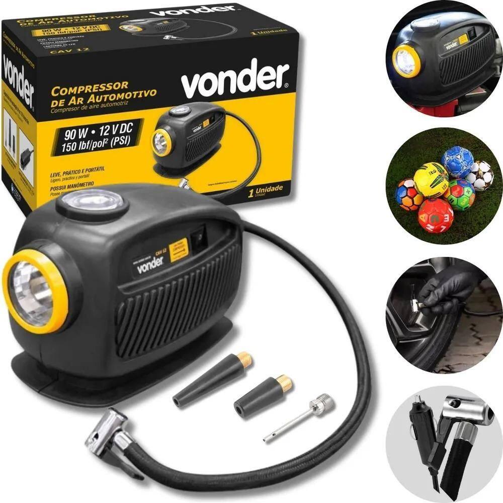 10X Mini Compressor De Ar 12V Pneu Carro Moto Bike