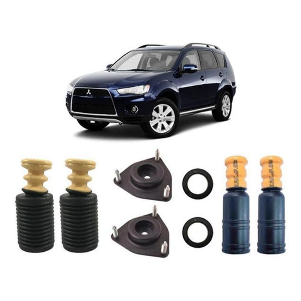 Par Kit Suspensão Outlander 2009 2010 11