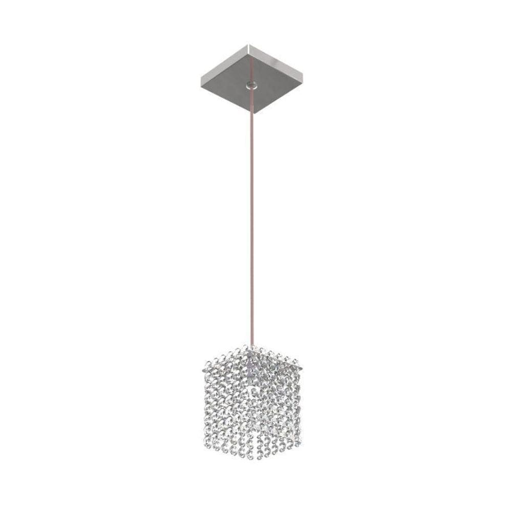Luminária Pendente De Cristal 11Cm Mesa Balcão