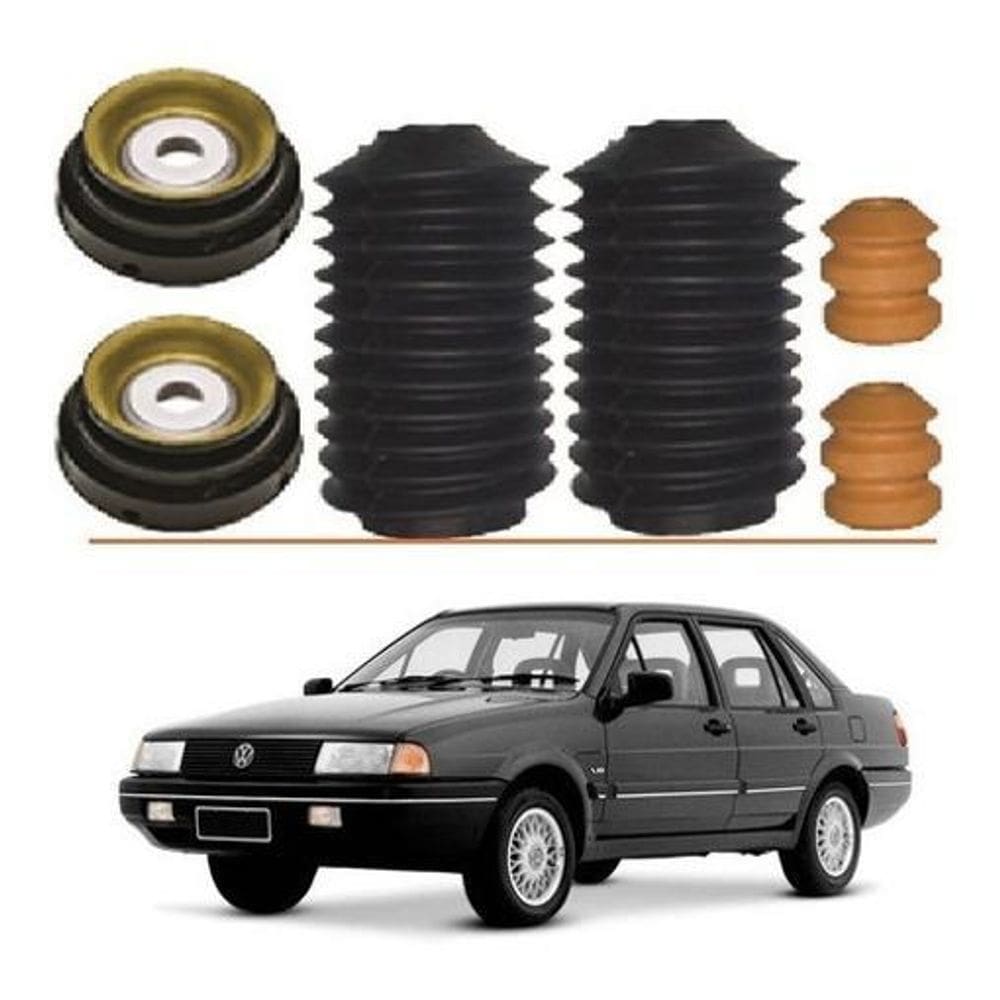 Kit Batente Amortecedor Dianteiro Volks Santana Até 95