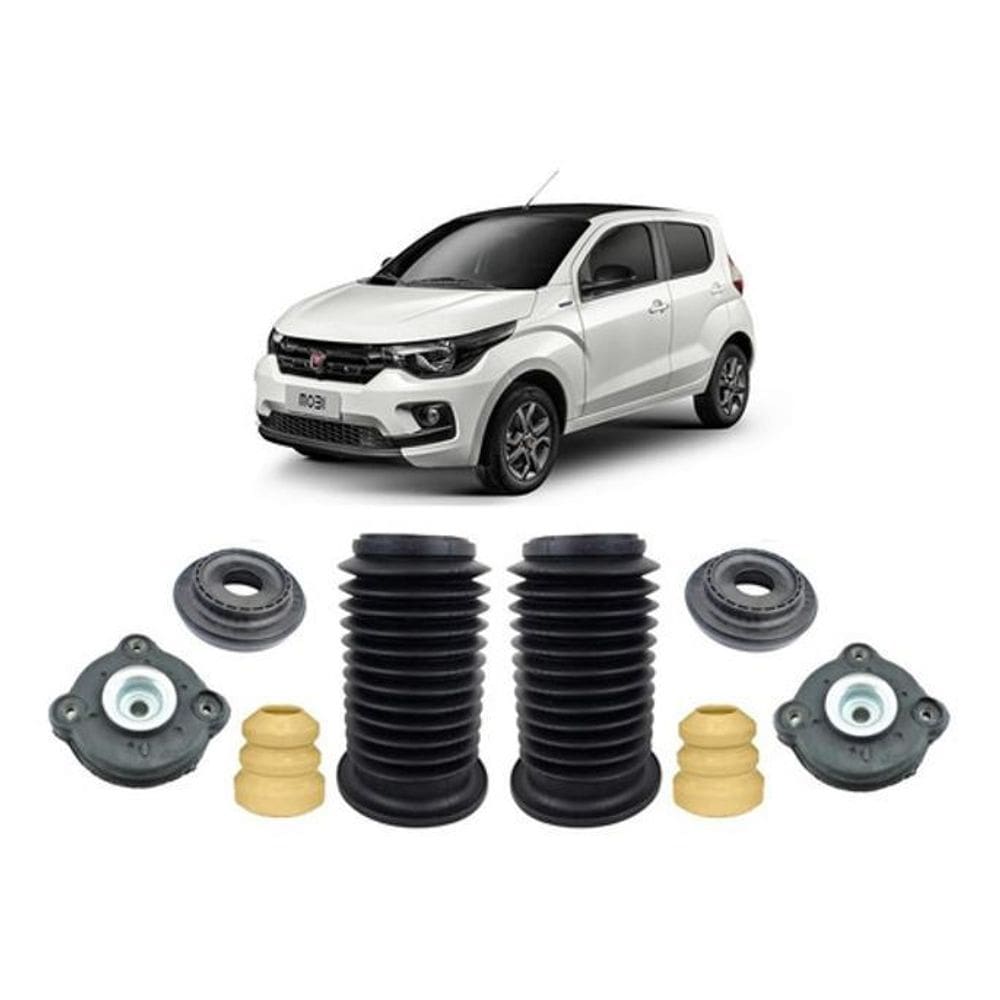Kit Coxim Batente Dianteiro Mobi 2017 2018 2019 2020