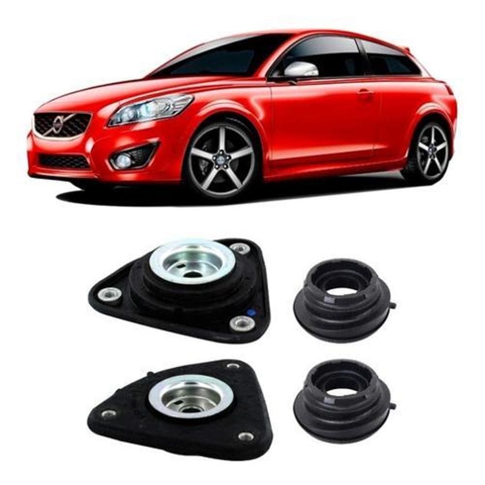 Coxim + Rolamento Dianteiro Volvo C30 2008 2009 2010 2011
