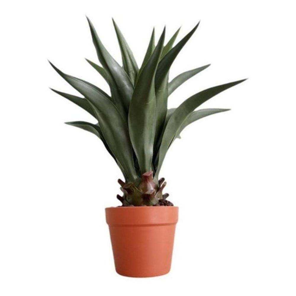 Planta Artificial Agave Decoração Enfeite Impecável 82 X 70