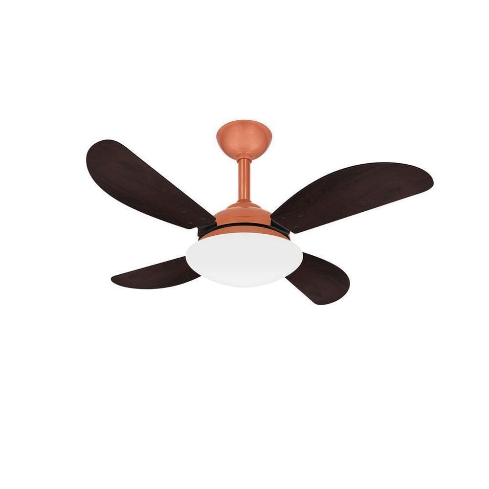 Ventilador Teto Turbo Econômico Fly Cobre 4 Pás Ventax 110V
