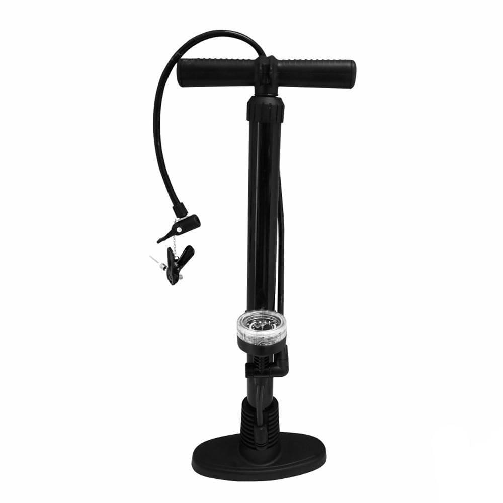 Bomba De Ar Manual Encher Pneus Com Manômetro 0153 Lupus