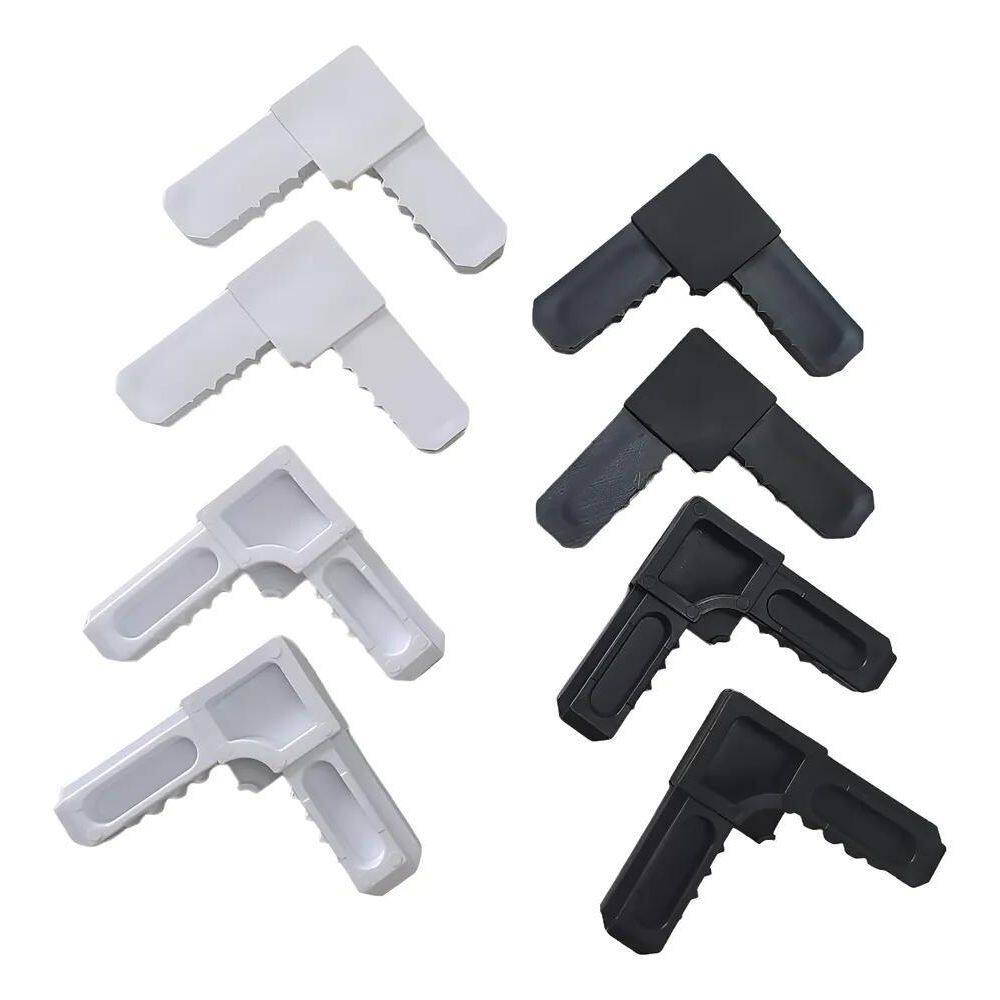 10X Cantoneira Perfil Aluminio Tela Mosquiteira 4 Unidades