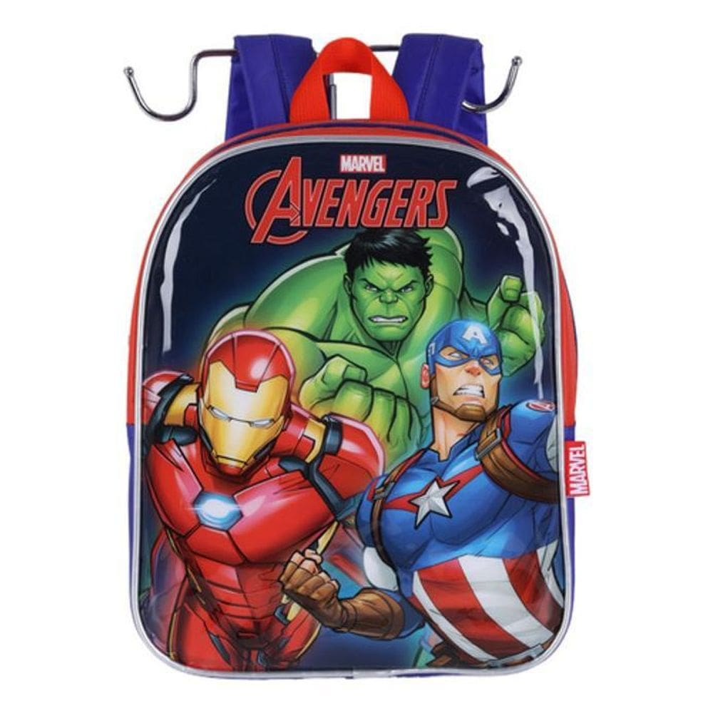 Mochila Costas Pequena Creche Petit Hulk Vingadores Marvel