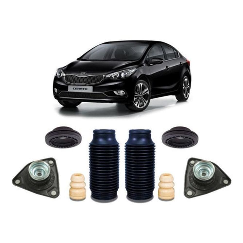 Par Kit Coxim Batente Dianteiro Kia Cerato 2013 2014 2015 16