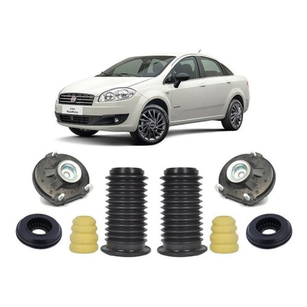 Par Kit Do Amortecedor Dianteiro Fiat Linea 2014 2015 2016