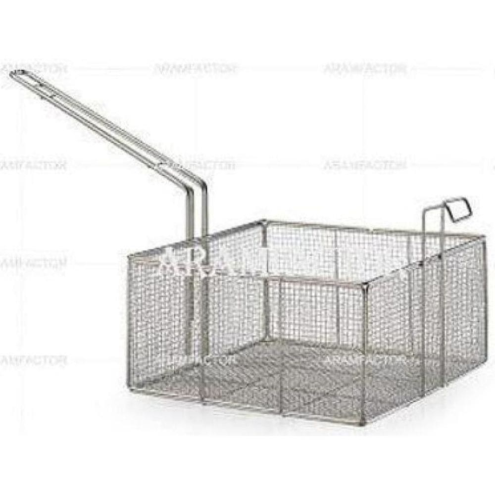 Peneira Cesto Para Fritura Fritadeira 14X23X23 Quadrado