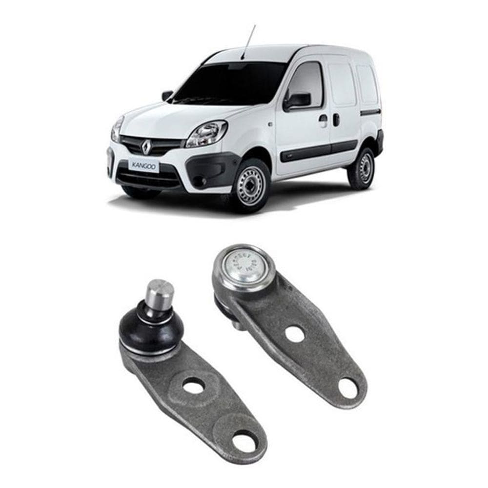 Kit 2 Pivô Inferior Suspensão Dianteira Kangoo 2003 2004 05