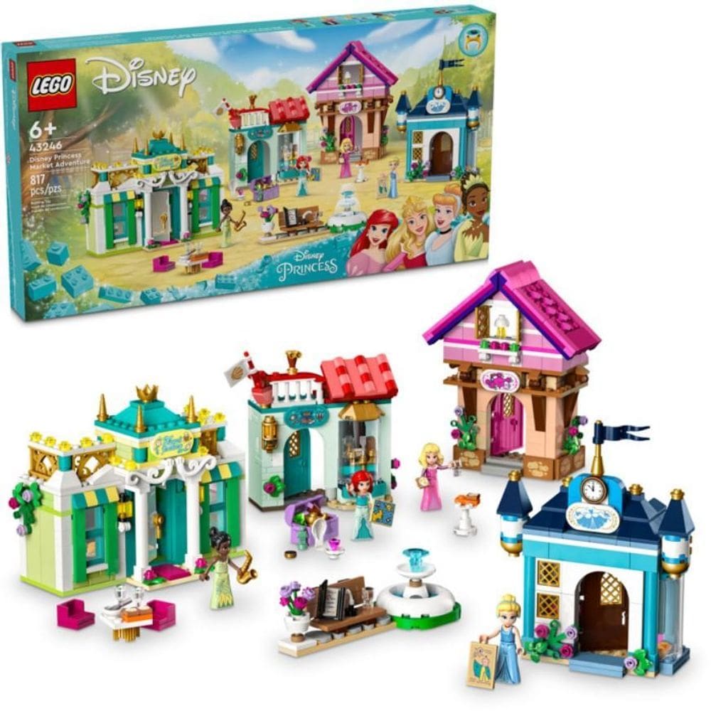 Disney Aventura Das Princesas No Mercado Lego 43246