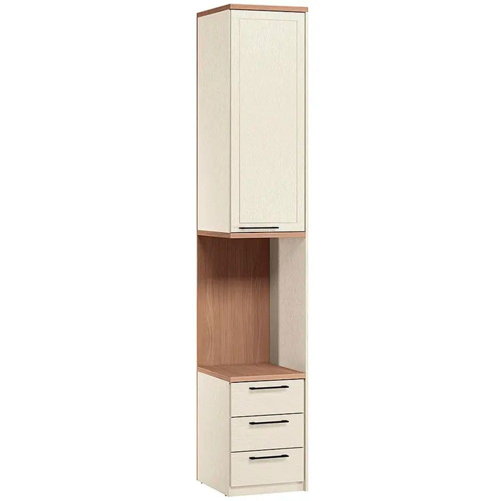 Modulo Lateral 41,7cm 01 Porta e 03 Gavetas Doce Vida Santos Andira