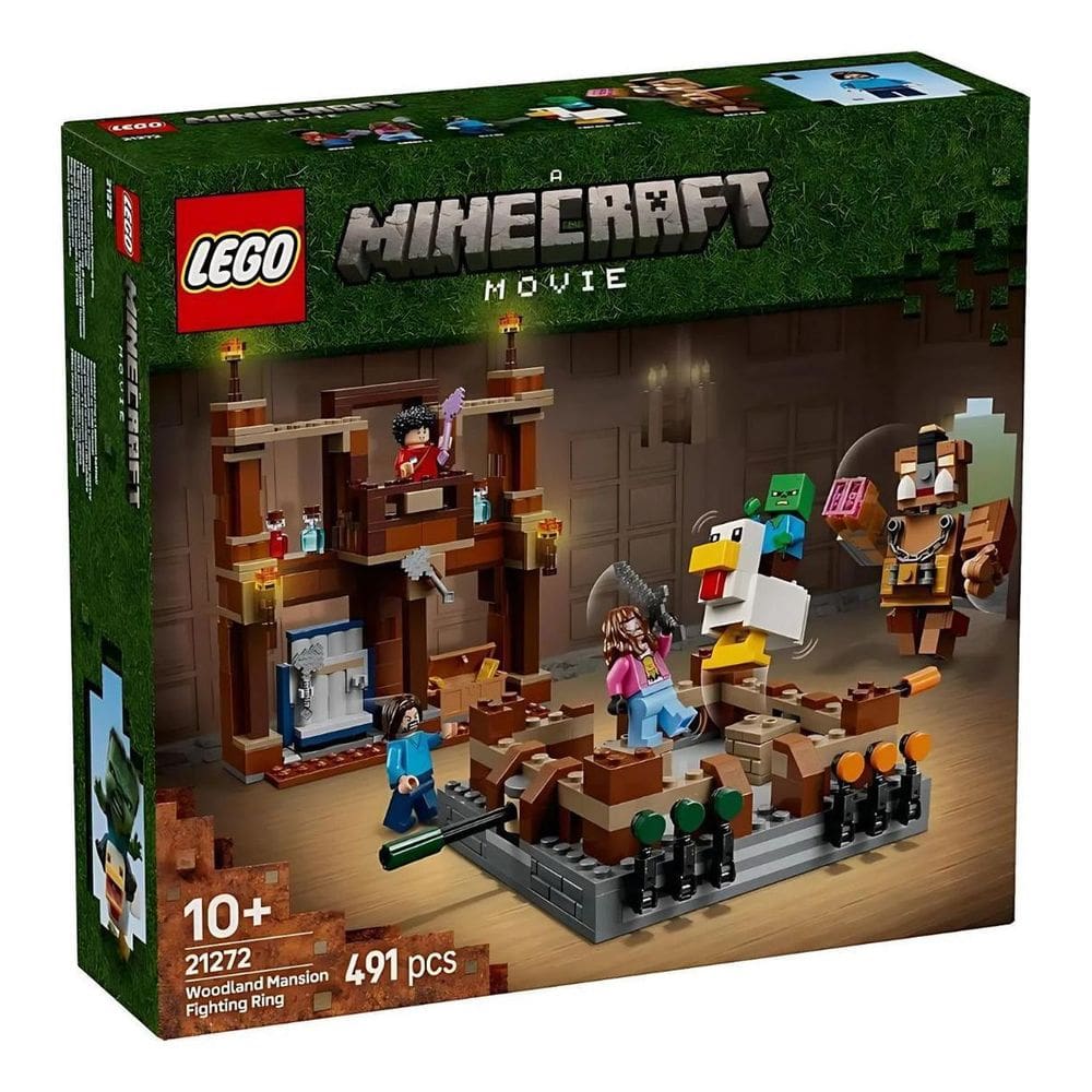 Minecraft O Filme Ringue De Luta Da Floresta Lego 21272