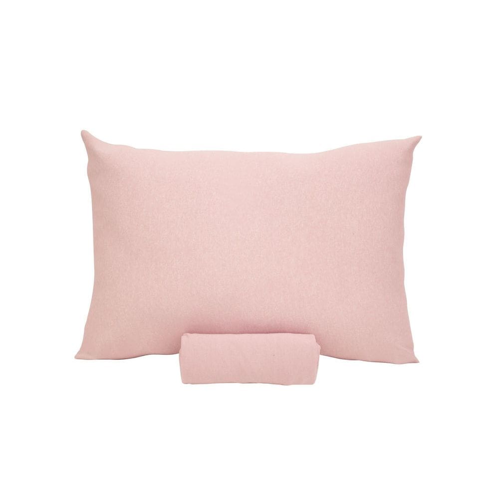 Lençol Casal Avulso Malha Doce Vida Rosa Cravo 1,38m x 1,88m