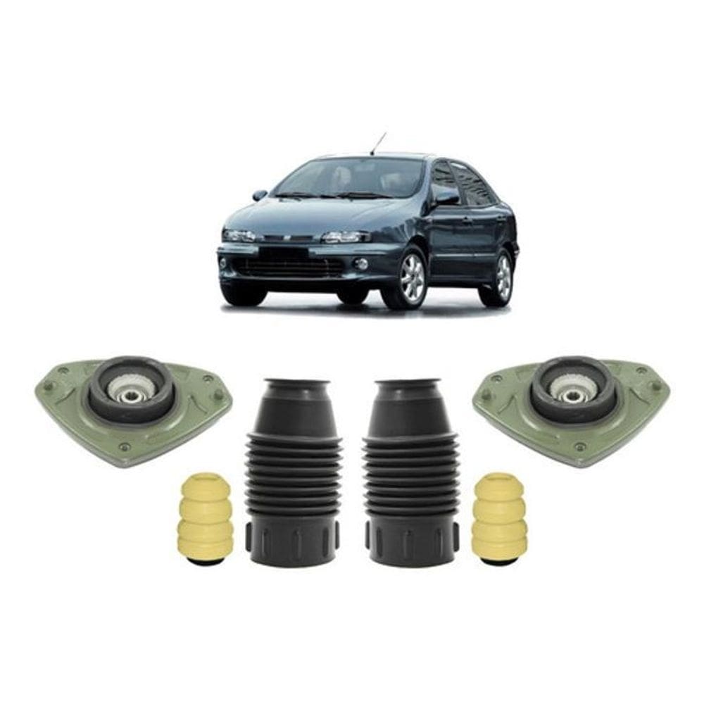 Kit Batente Suspensão Dianteira Fiat Brava 2001 2002 2003