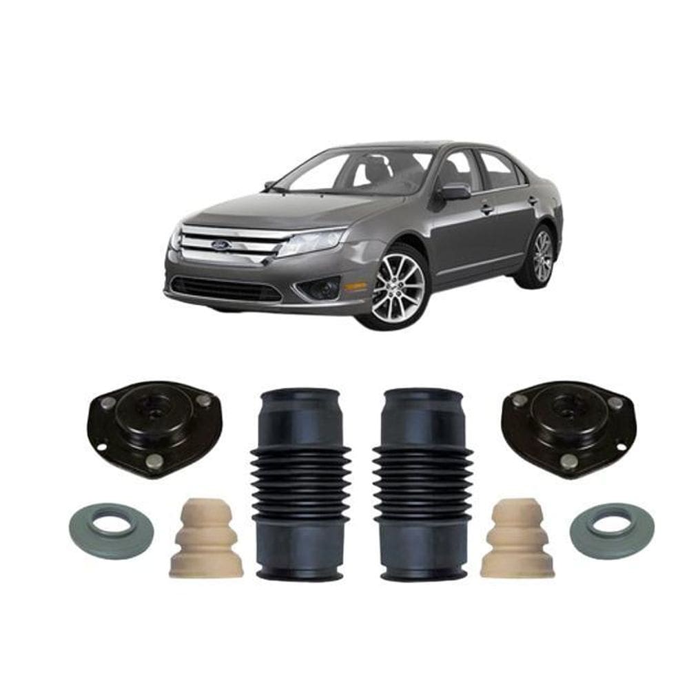 Kit 2 Batente Coxim Dianteiro Ford Fusion 2006 2007 2008 09